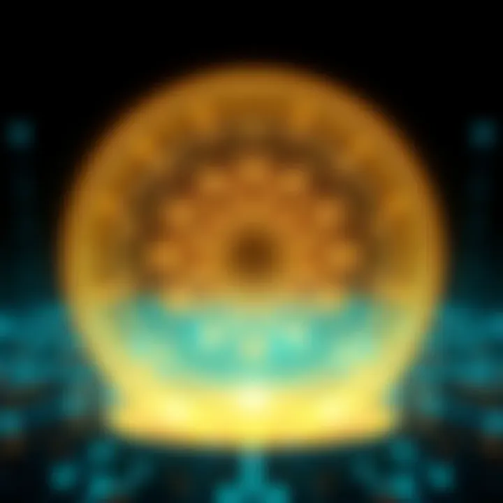 An intricate diagram illustrating Holochain's architecture and its decentralized nature