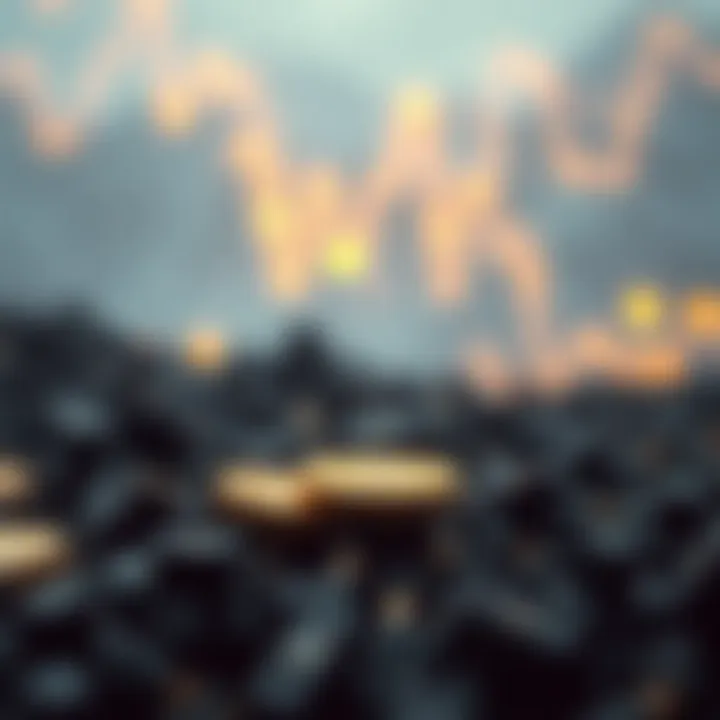 An abstract concept of strategic investment decisions in crypto