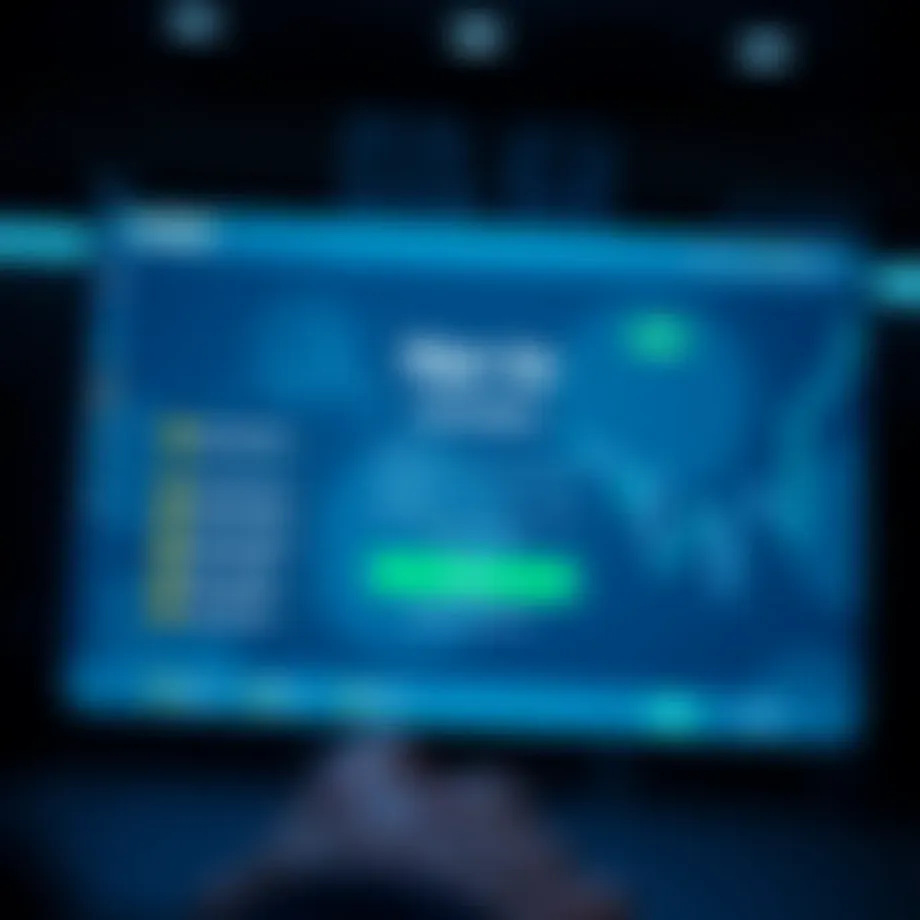 Huobi platform interface showcasing sign-up options