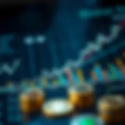 Market analysis chart illustrating cryptocurrency performance