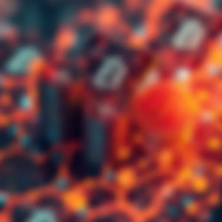 Abstract Representation of Microcurrencies An abstract representation of microcurrencies with digital patterns