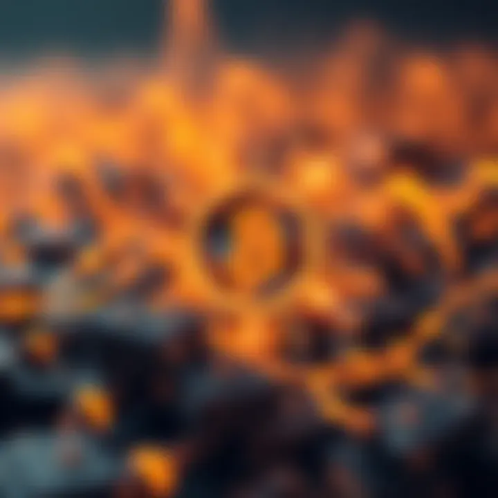 Infographic depicting investment strategies shaped by AI-generated insights