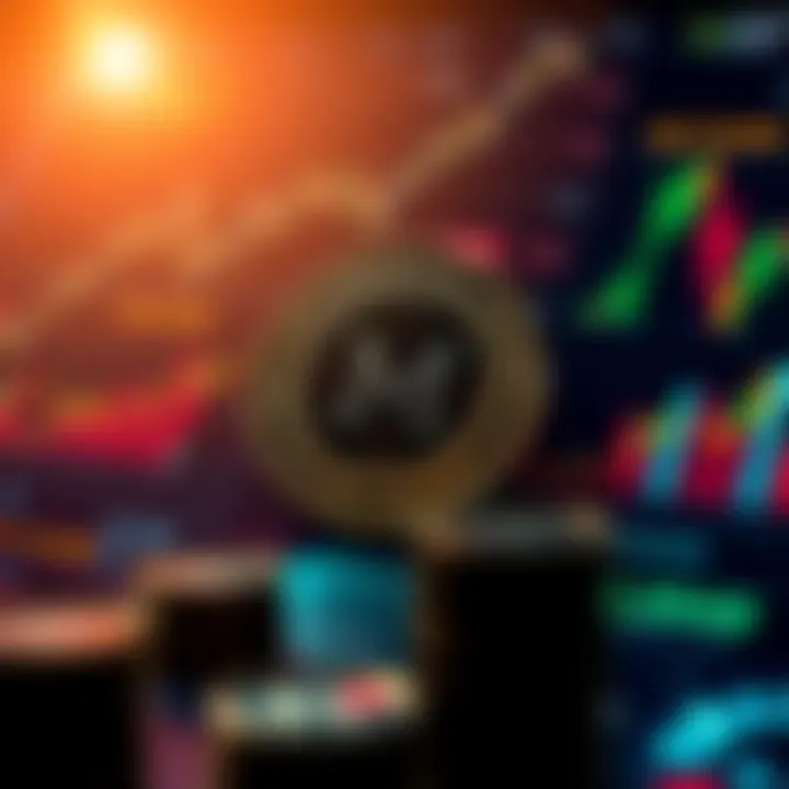 Market performance charts and graphs