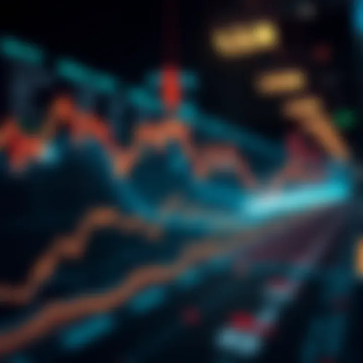 Visual representation of market dynamics shaped by channel price variability