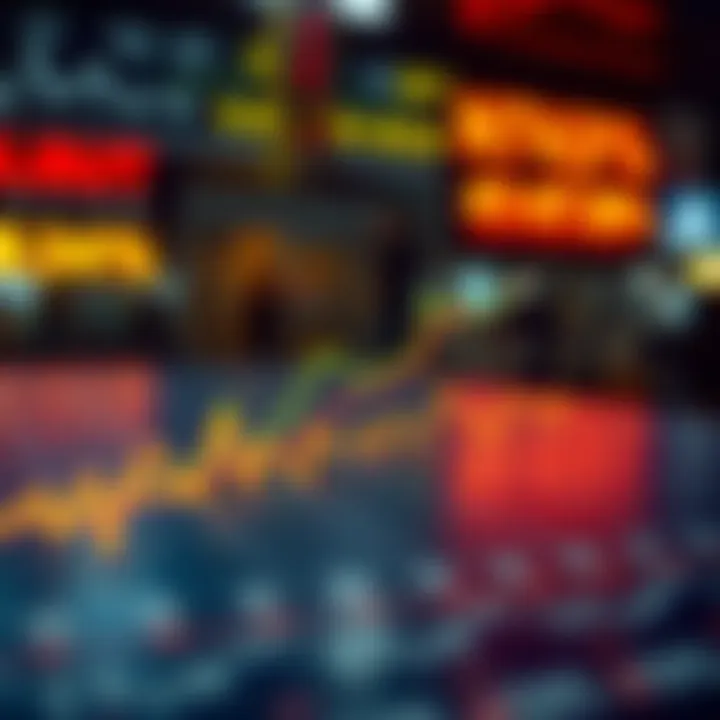 Chart showing market sentiment and NFT pricing correlation