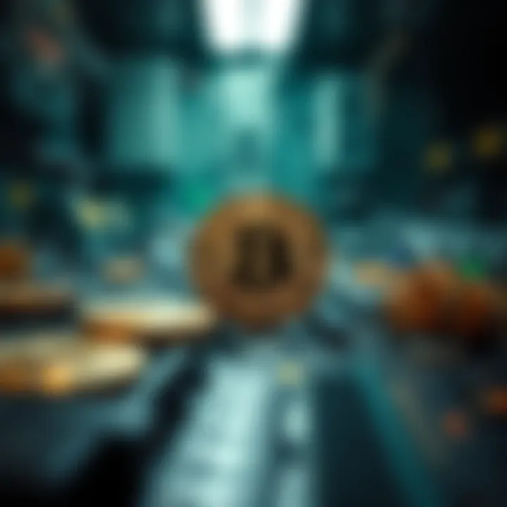 Cryptocurrency technology visualization