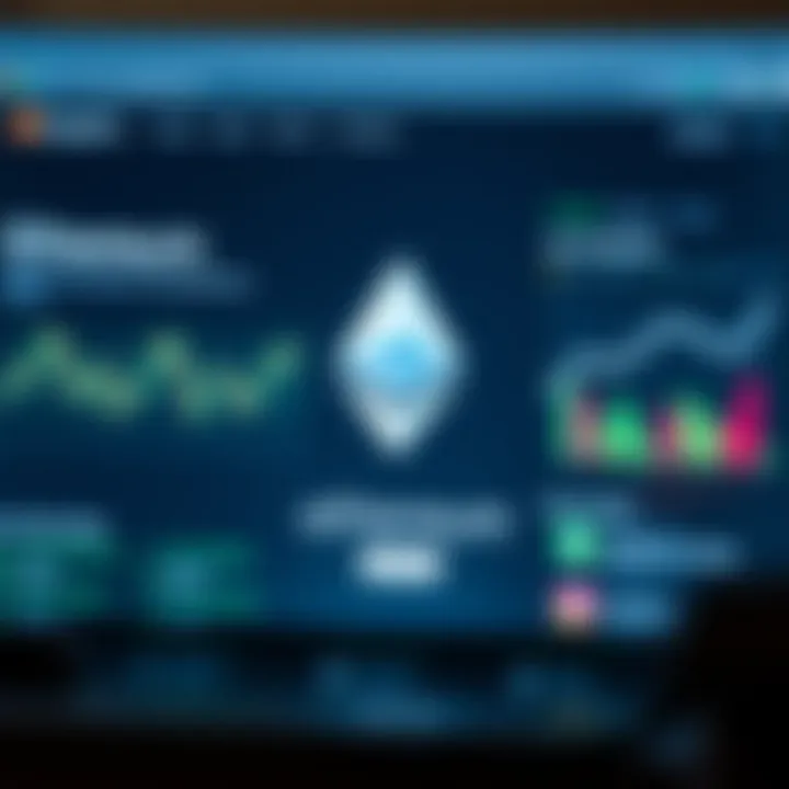 User interface design of Ethereum site