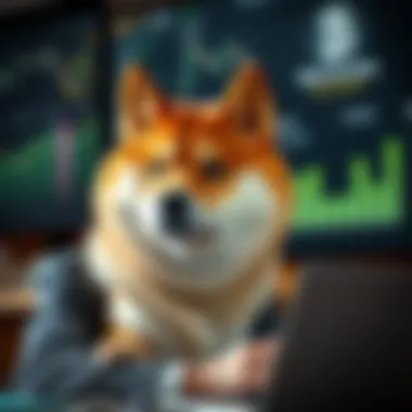 Investor analyzing Shiba Inu investment strategies