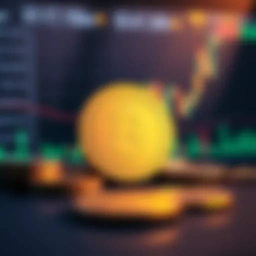 Cryptocurrency trading chart showcasing Shiba Coin trends