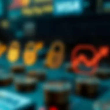 Security symbols illustrating payment security