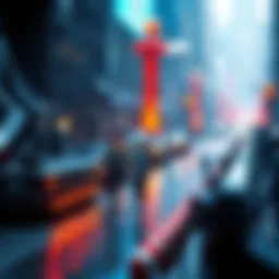 An artistic representation of digital creativity in the NFT space