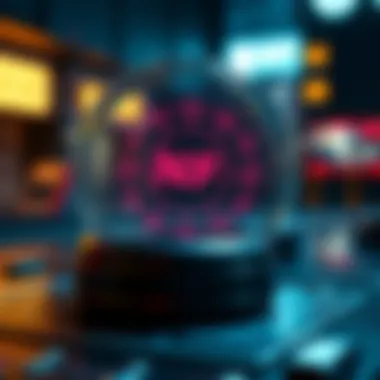 NFT Authentication Concept Concept of NFT authentication and verification