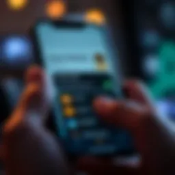 User interface of a popular iOS wallet