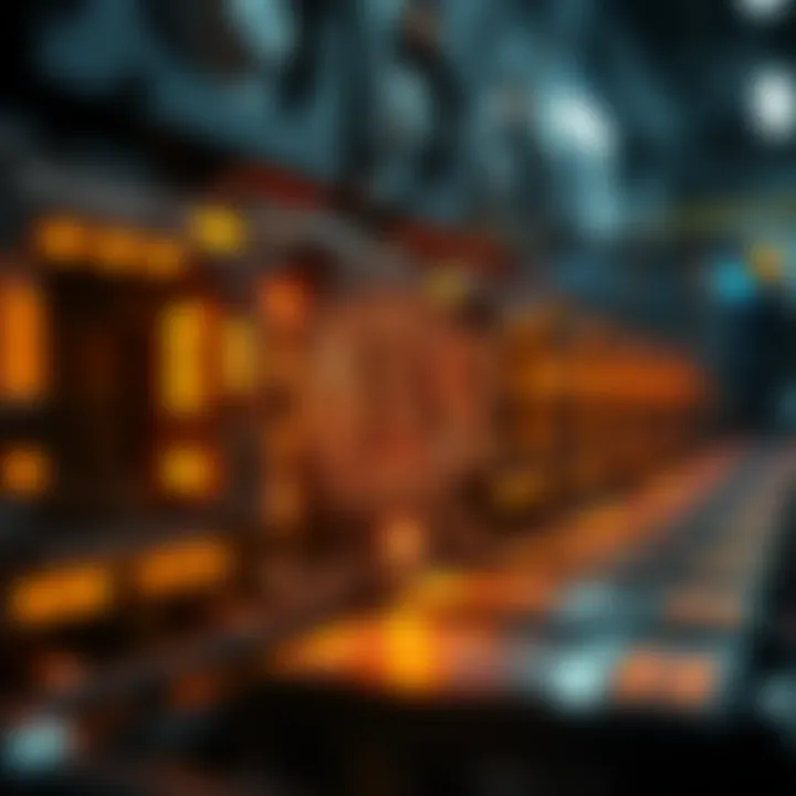 Illustration of energy efficiency in cryptocurrency mining