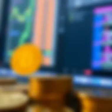 Graphic depicting key terms related to cryptocurrency and taxes