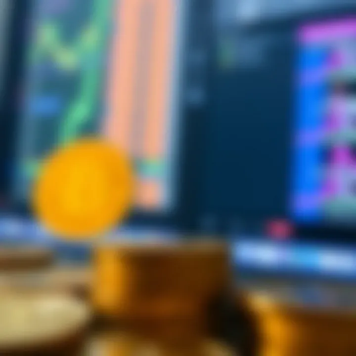 Graphic depicting key terms related to cryptocurrency and taxes