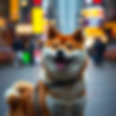 Infographic detailing community engagement and resources related to Shiba Inu Coin