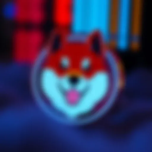 Shiba Inu Coin logo showcasing its unique branding