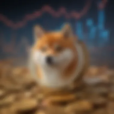 Graph depicting Shiba Inu Coin market trends over time