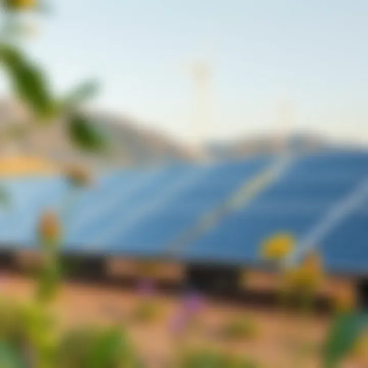 Environmental benefits of solar energy in mining