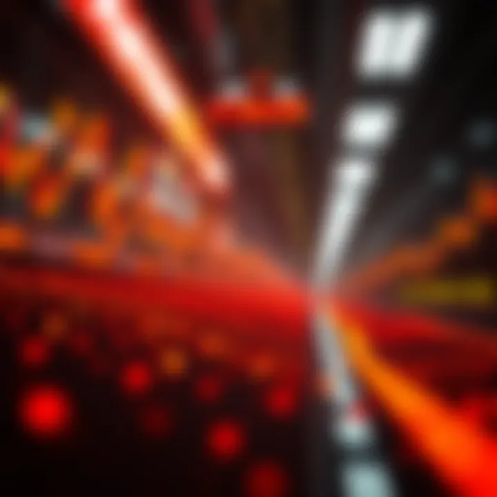 Execution of Stop Orders in the Cryptocurrency Market Graphical representation of a stop order execution in crypto