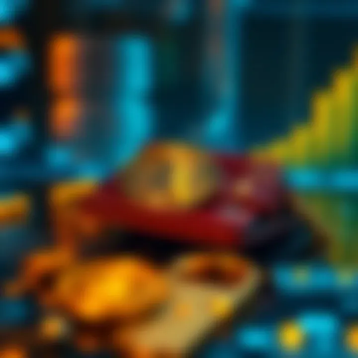 Illustration of digital wallet security