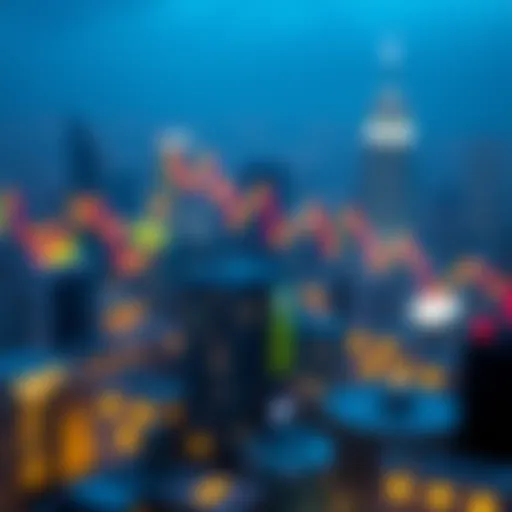 A visual representation of cryptocurrency buy and sell signals