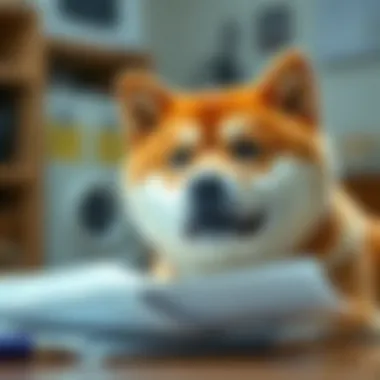 Veterinary bills and pet insurance paperwork