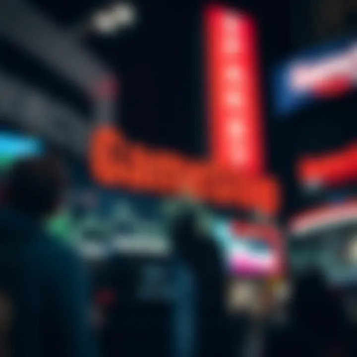 Graph depicting the rise and fall of GameStop stock