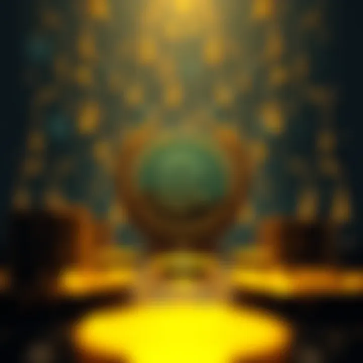 An illustration depicting regulatory compliance in the crypto industry