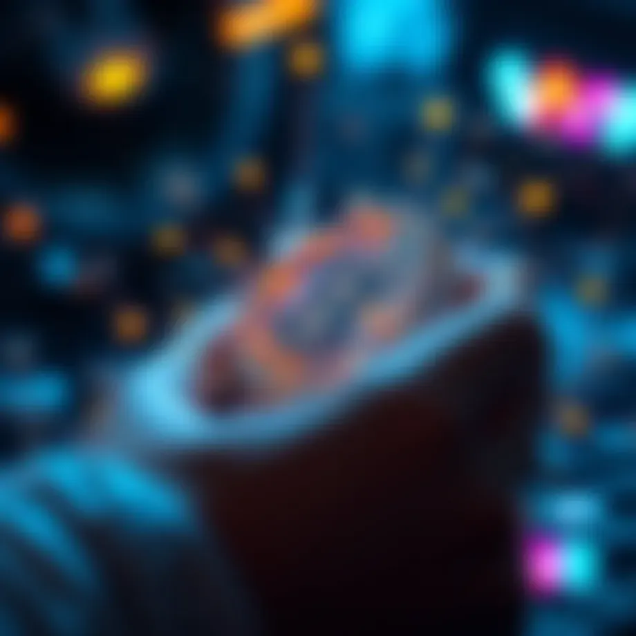 Conceptual representation of augmented reality within a digital currency framework