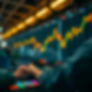 Visual depiction of technological considerations in trading