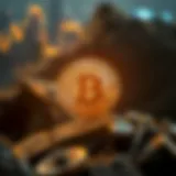 Illustration depicting the concept of channel price in cryptocurrency