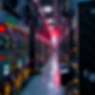 Graph showing trends in cryptocurrency mining technology