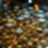 An intricate diagram illustrating the blockchain structure.