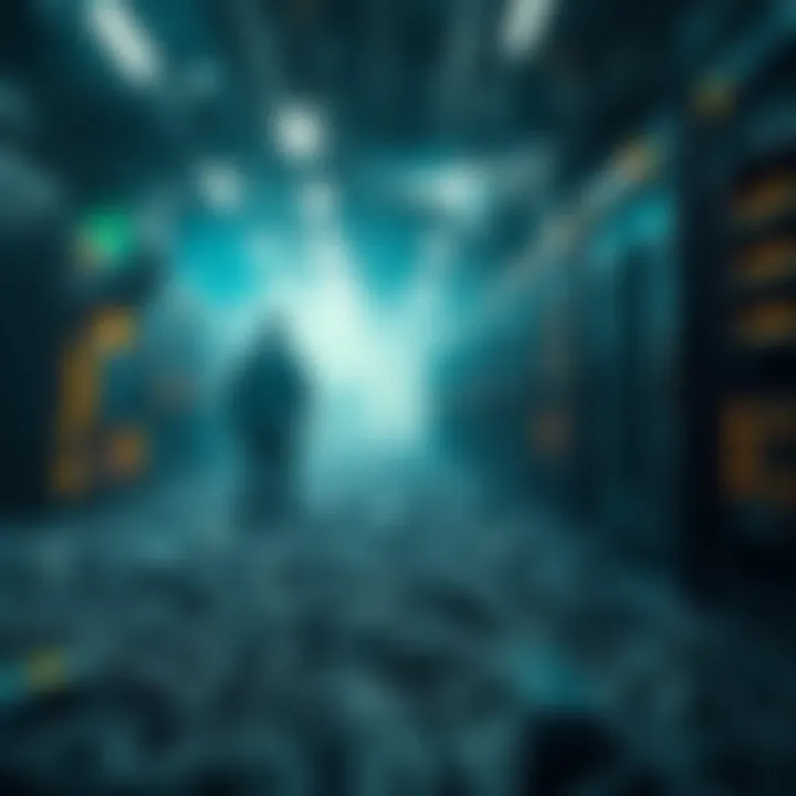 Environmental Impact of Cryptocurrency Mining Environmental impact visual related to cryptocurrency mining