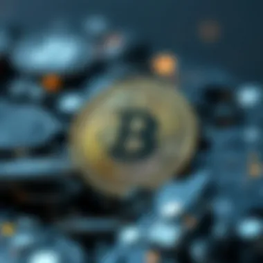 An illustration of blockchain technology