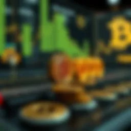 Graph depicting the evolution of electronic currency.