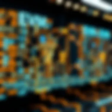 Decentralized Applications and EVM Visual representation of decentralized applications powered by EVM