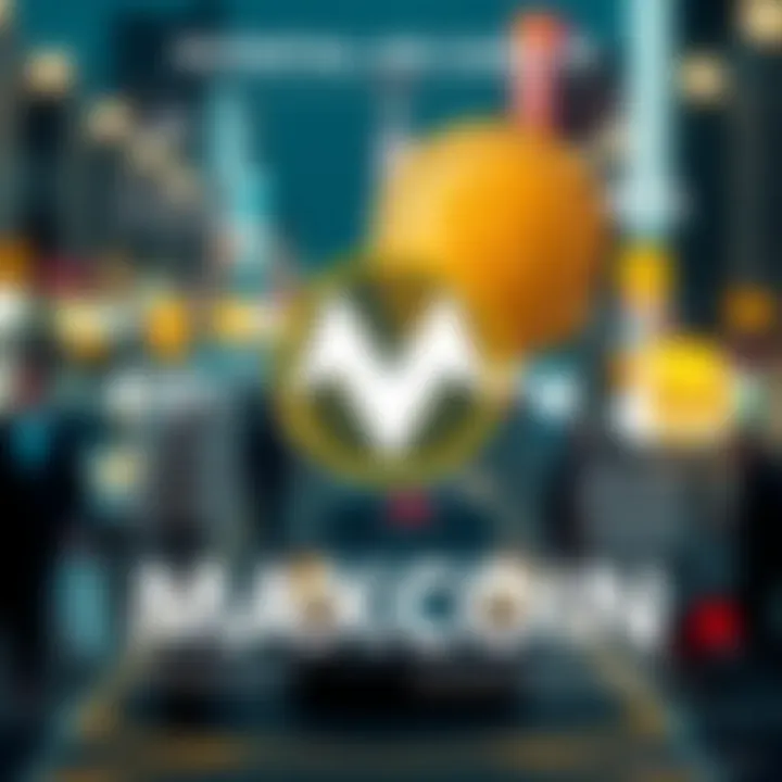 Infographic detailing potential use cases of Maxcoin