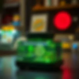 A digital representation of a unique collectible item on a blockchain