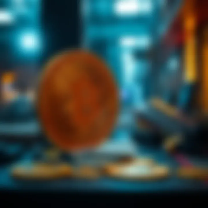 A visual representation of cryptocurrency and education convergence