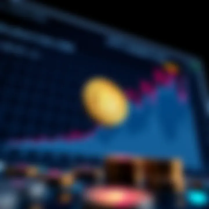 Graph illustrating the rise of Student Coin in the crypto market