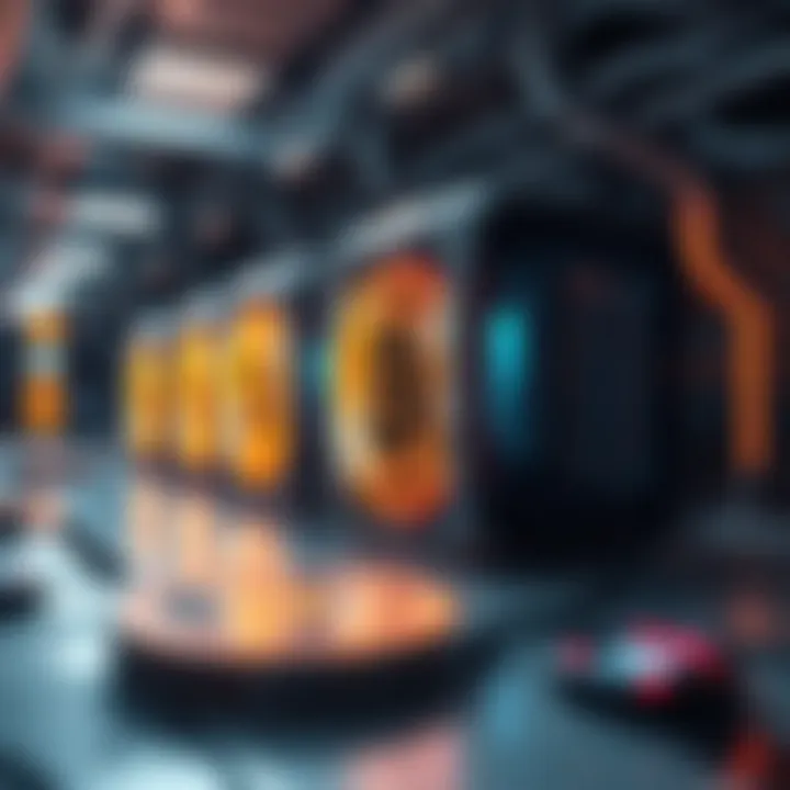 Futuristic concept of token storage evolution