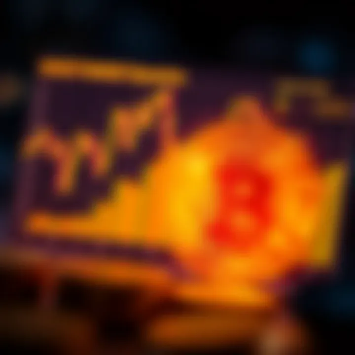 An infographic showing market dynamics and trends in cryptocurrency