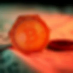 Exchange rates graphical representation